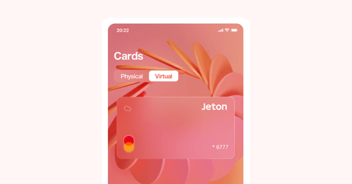 Jeton Card Virtual Option